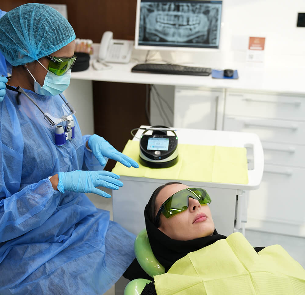 Laser Gum Therapy at Rekhas dental Care